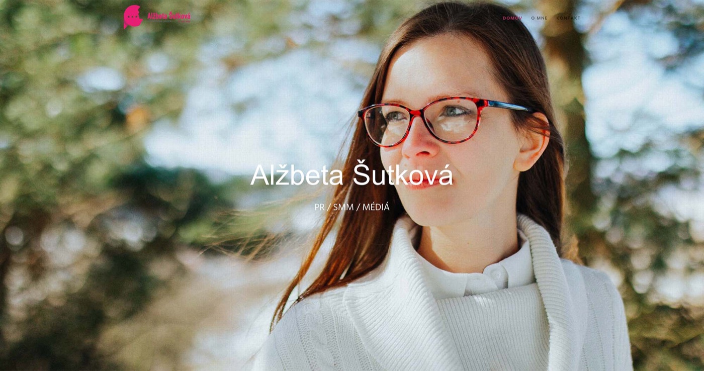 Webová stránka — ukážka