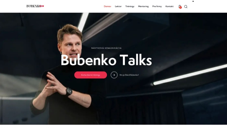 Webová stránka — ukážka