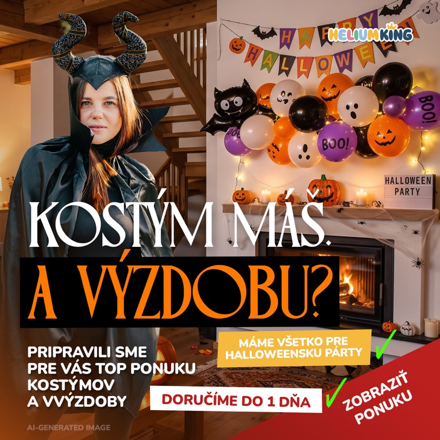 Halloweenska kampaň — ukážka