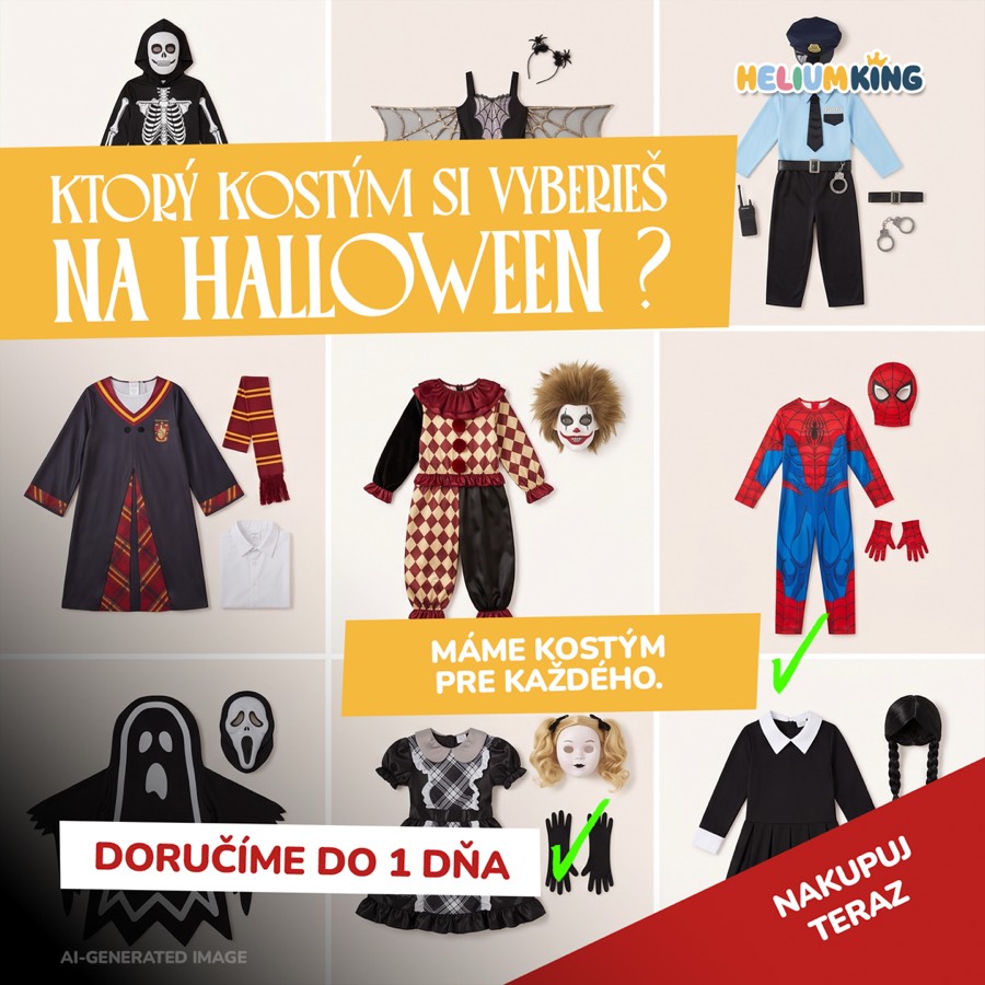 Halloweenska kampaň — ukážka