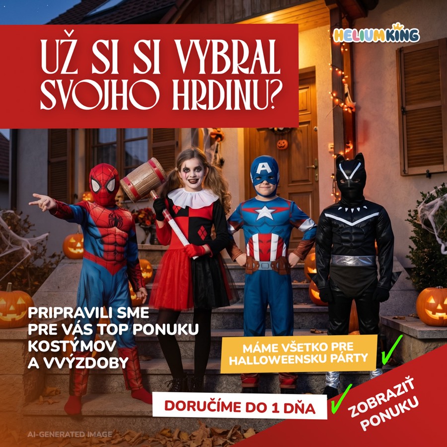 Halloweenska kampaň — ukážka