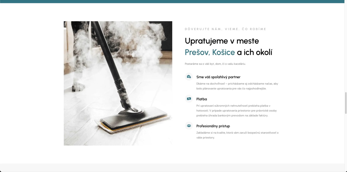 Webová stránka — ukážka
