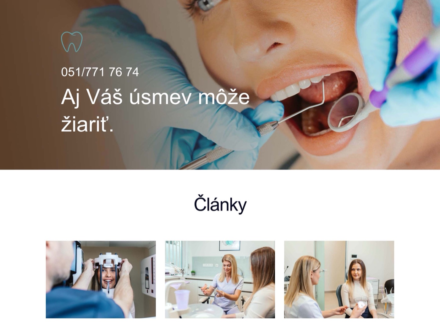 Webová stránka — ukážka