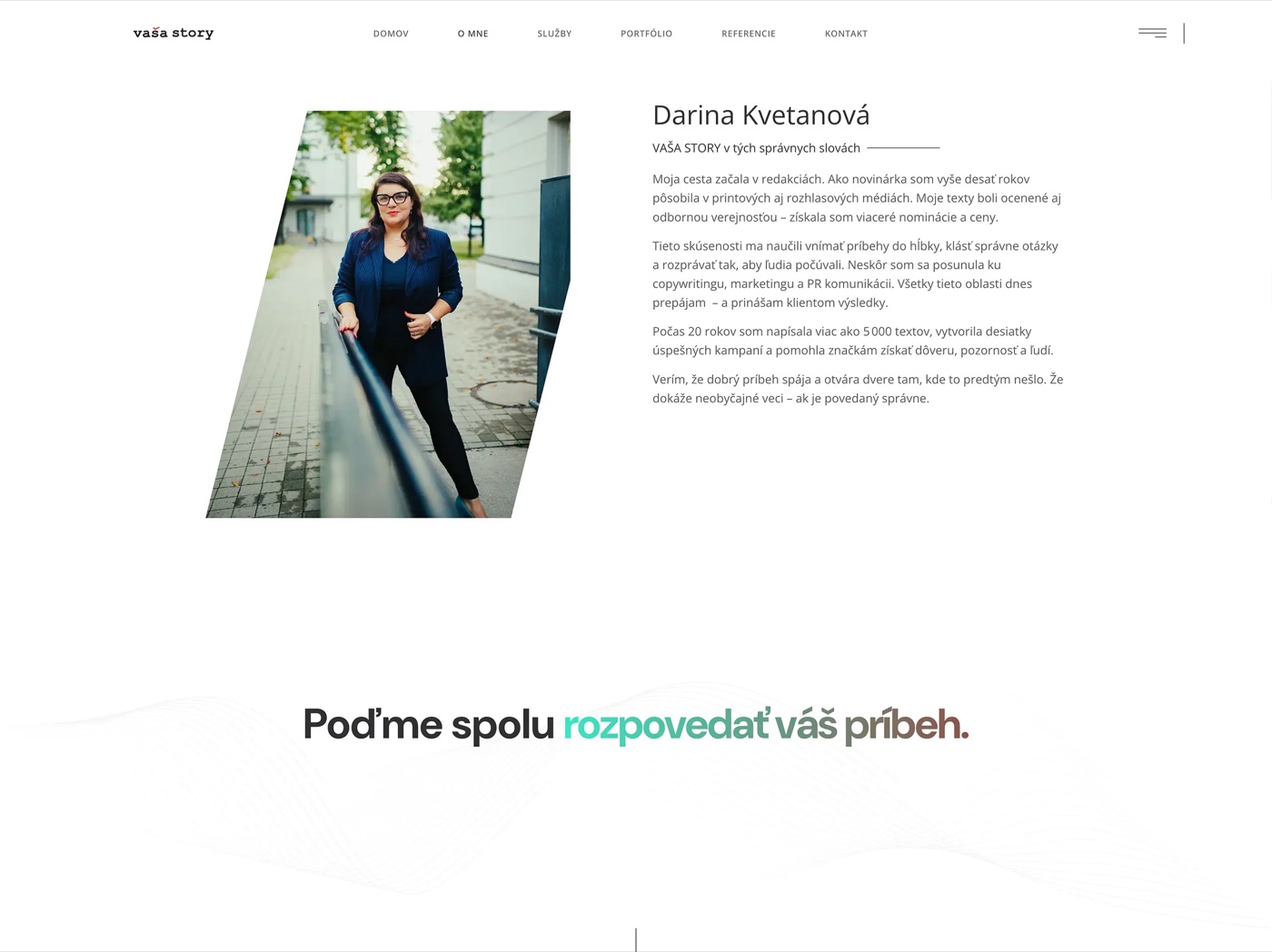 Webová stránka — ukážka